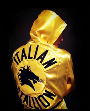 Rocky III Italian Stallion Boxing Robe – Sly Stallone Shop