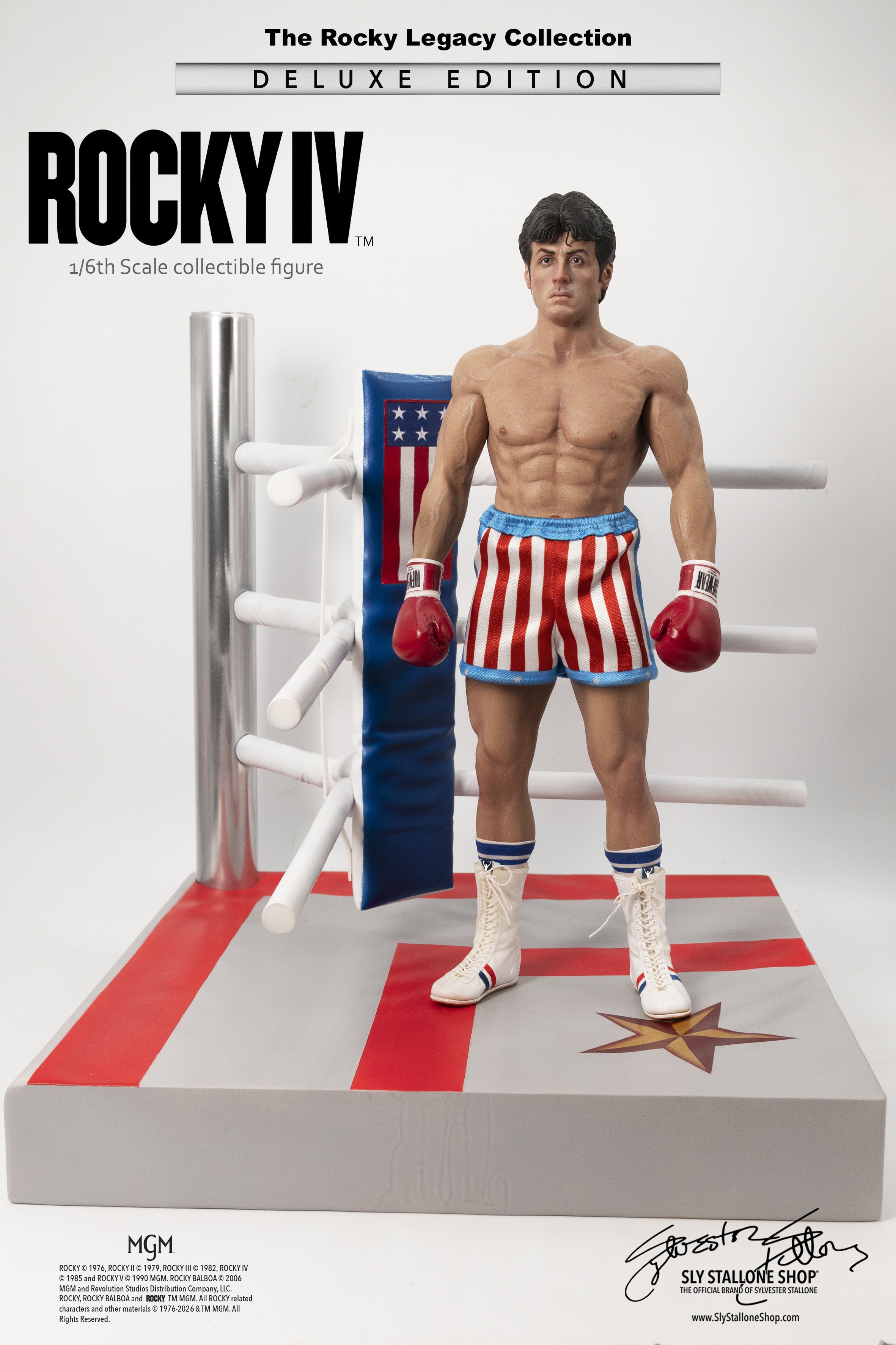 Rocky IV Deluxe Edition Sixth Scale Action Figure- PRE ORDER – Sly