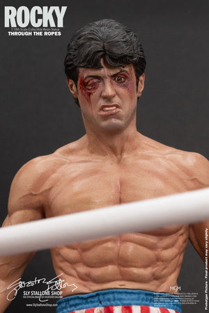 Rocky Over Drago 1/10 Statue, Through The Ropes- PRE ORDER – Sly