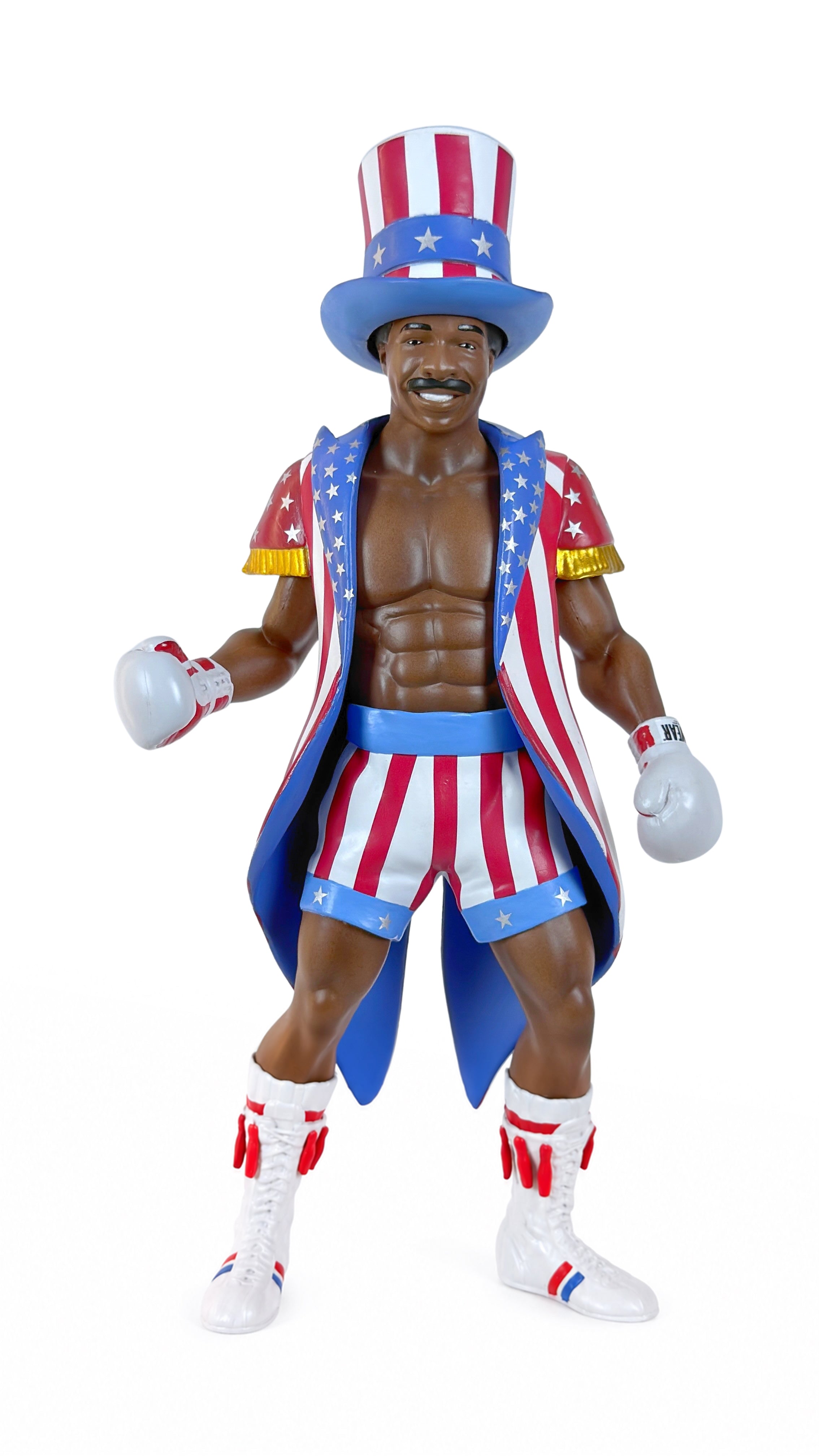 ROCKY IV APOLLO CREED フィギュア ROCKY SUPERSTARS Apollo Creed PRE ORDER – Sly Stallone Shop