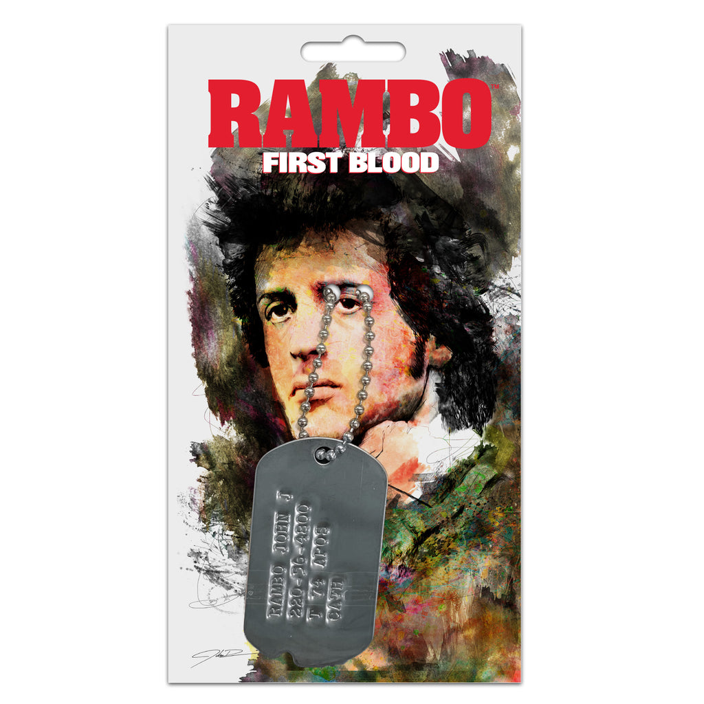 John Rambo Dog Tag