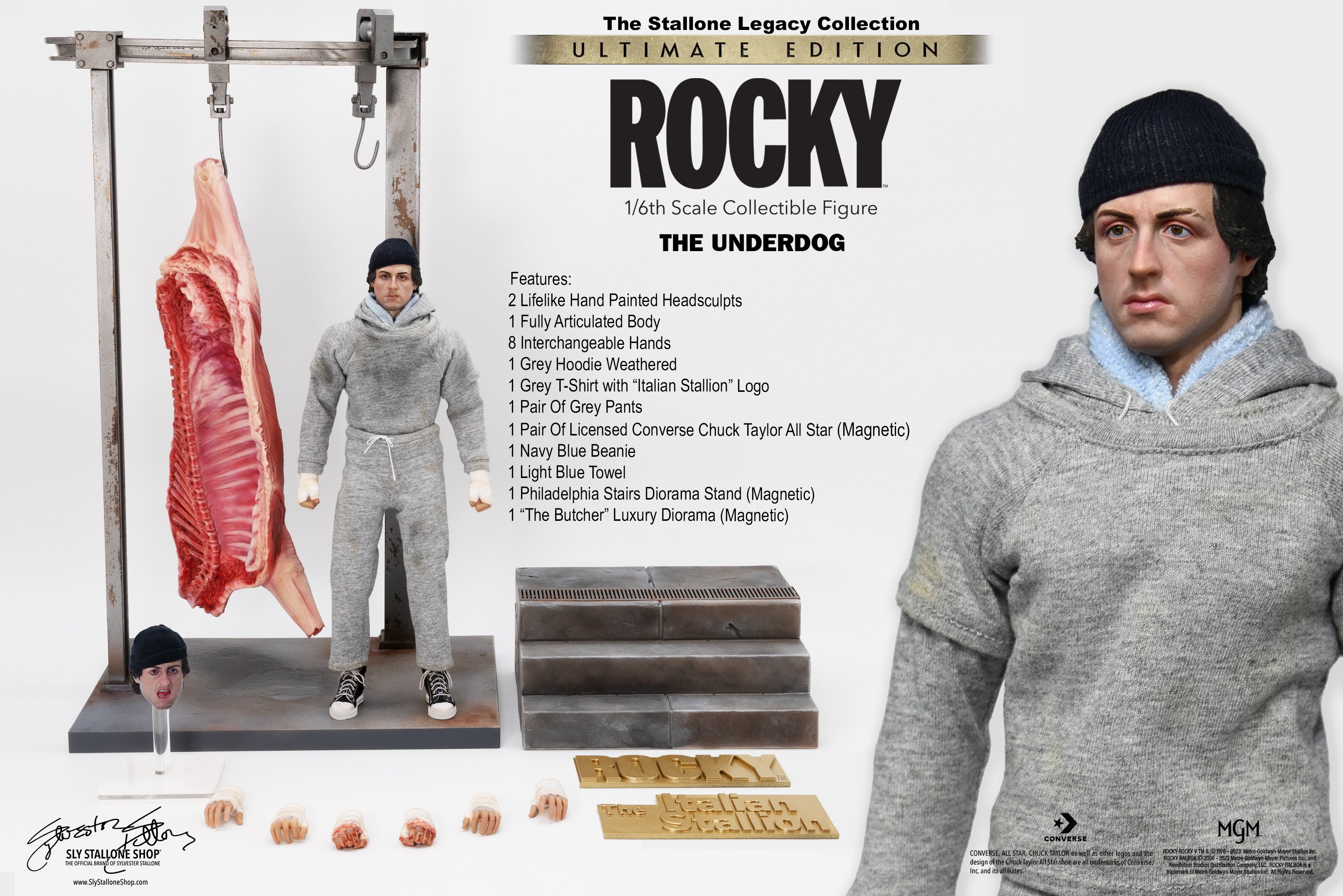 Rocky 4: Rocky Winter Training - - Figurine d'action - 8,5 cm