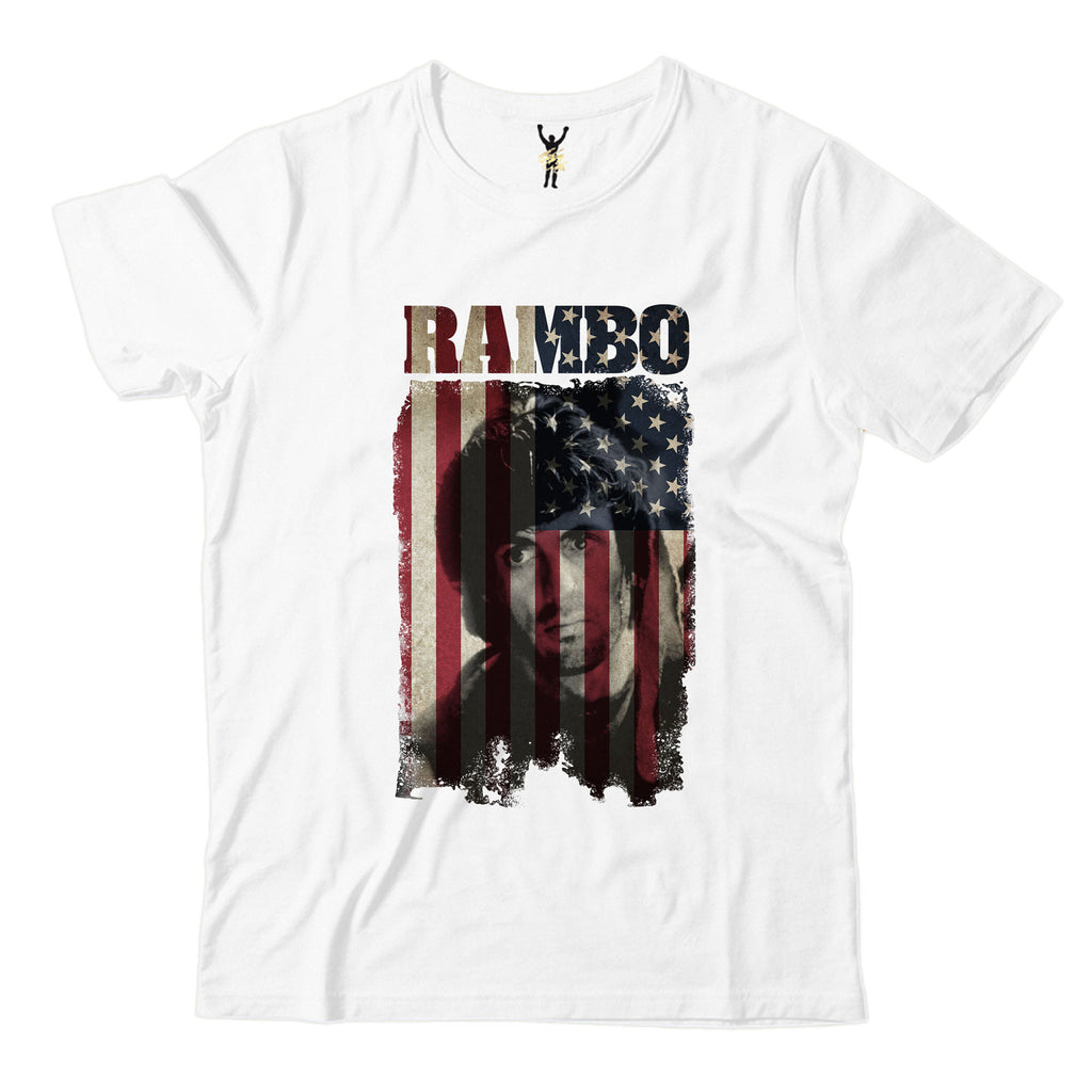First Blood American Flag Tee