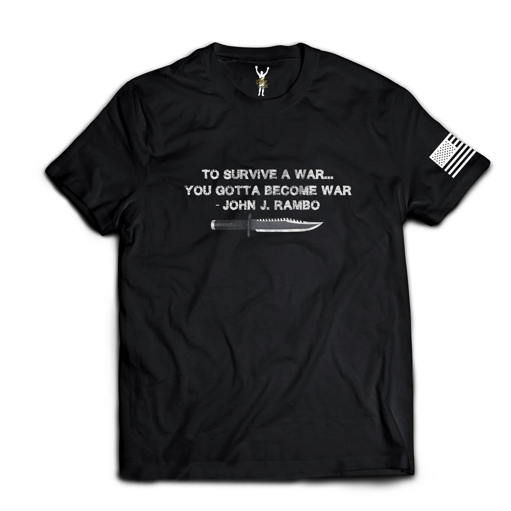 RAMBO II Knife Tee