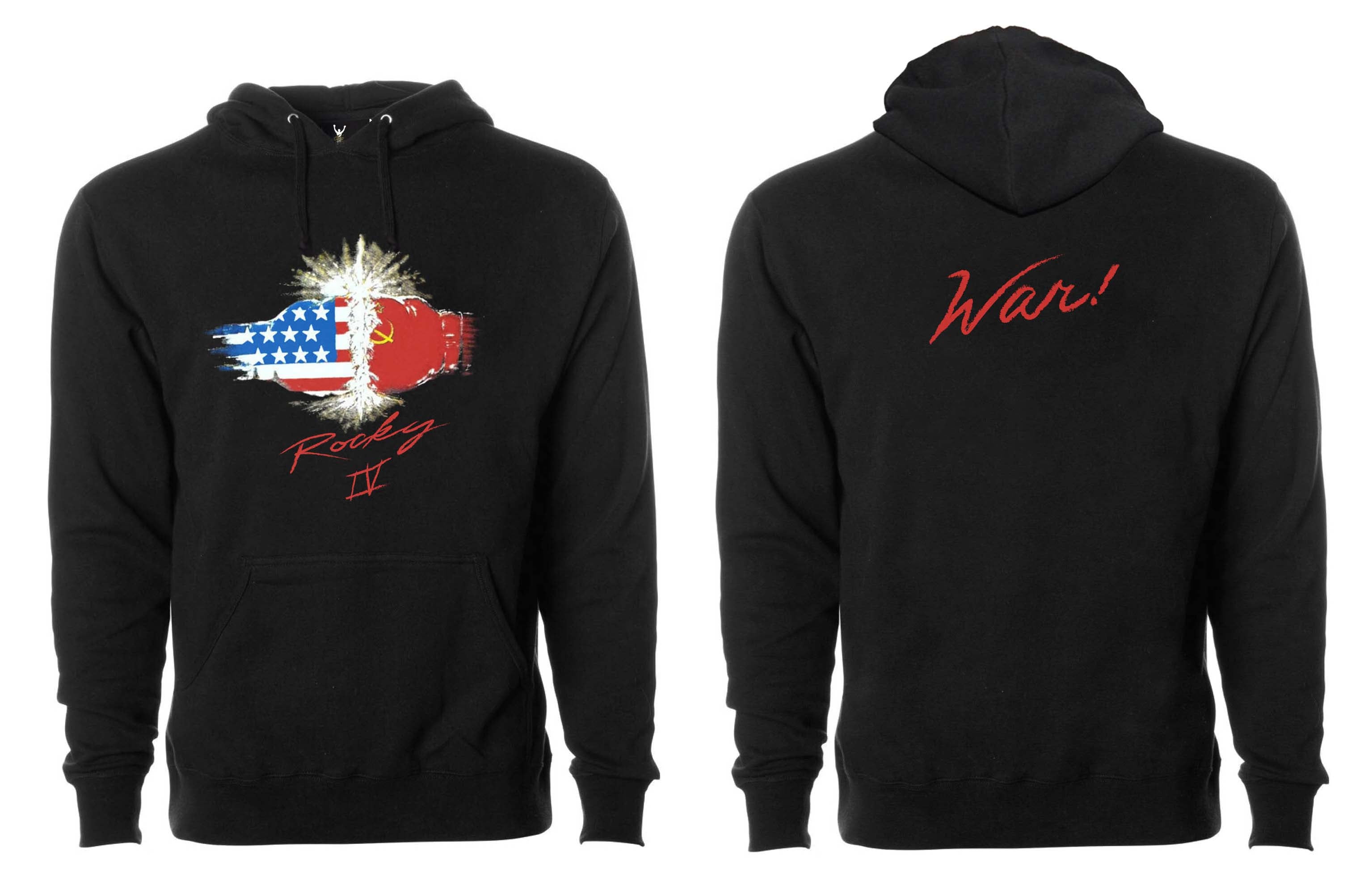 Rocky IV "WAR!" Pullover Hoodie