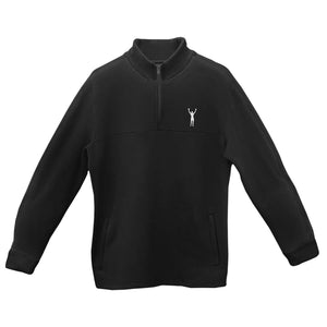 Rocky Statue Three Quarter Zip Sweatshirt