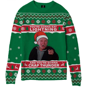 Mickey Green Christmas Sweater