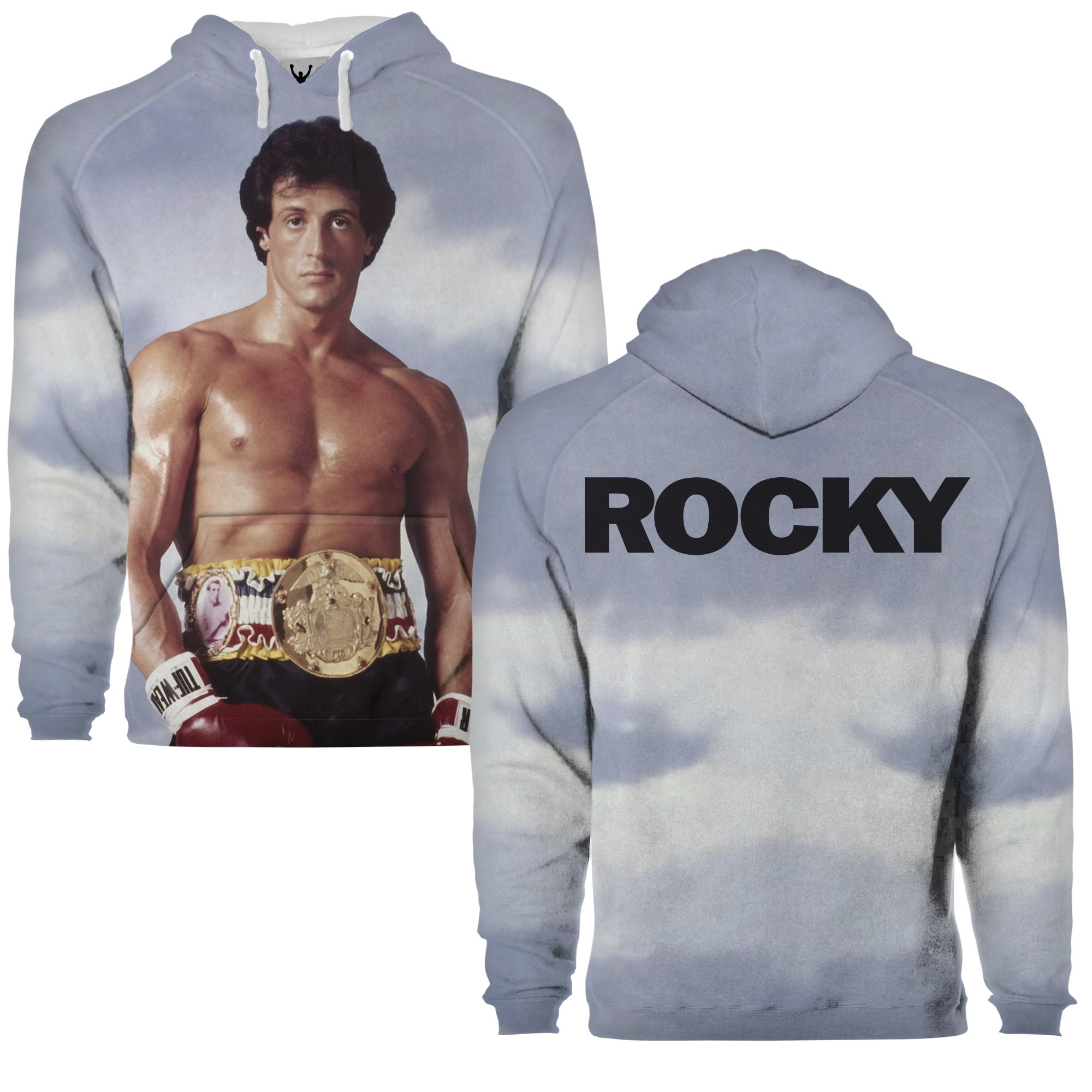 Rocky III Sublimation Pullover Hoodie – Sly Stallone Shop