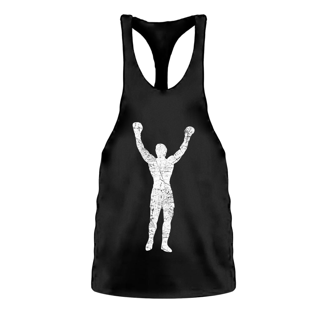 Rocky Statue Grunge Muscle Tank