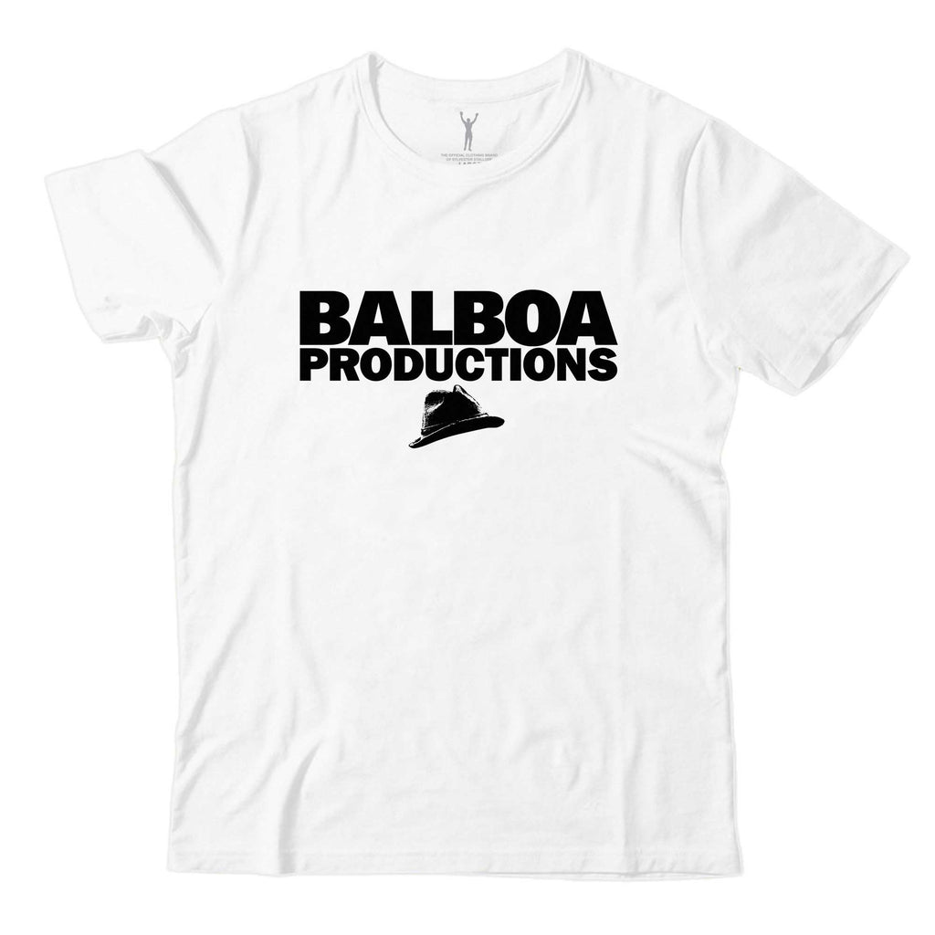 Balboa Productions Fedora White Tee
