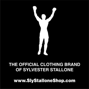 The Official Clothing Brand Of Sylvester Stallone Sticker