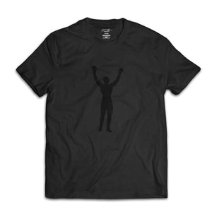 Rocky Statue Black / Logo Tee