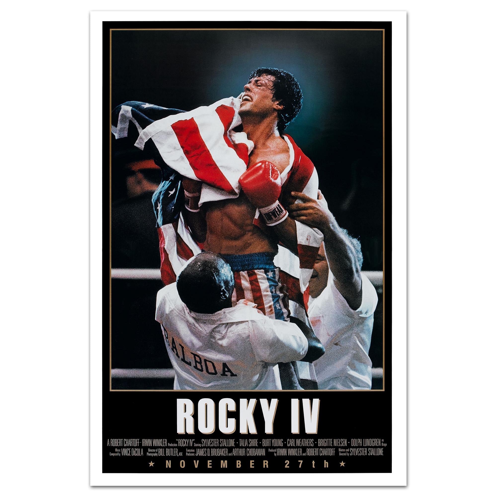 Rocky IV 24 X 36 Movie Poster Sly Stallone Shop rocky-iv-24-x-36-movie-poster-sly-stallone-shop