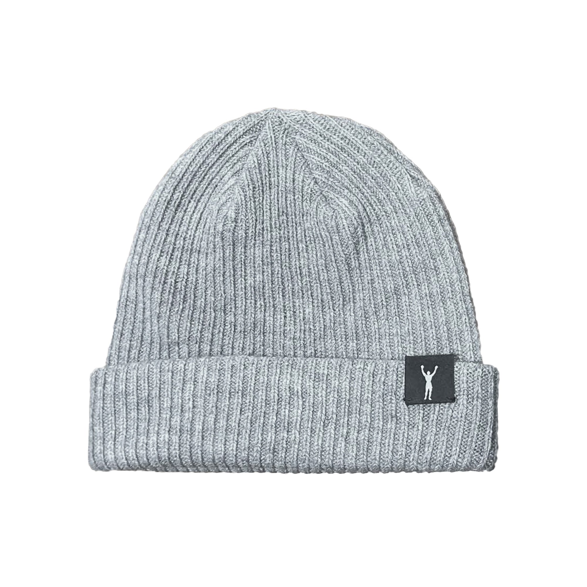 Rocky Statue Gray Beanie