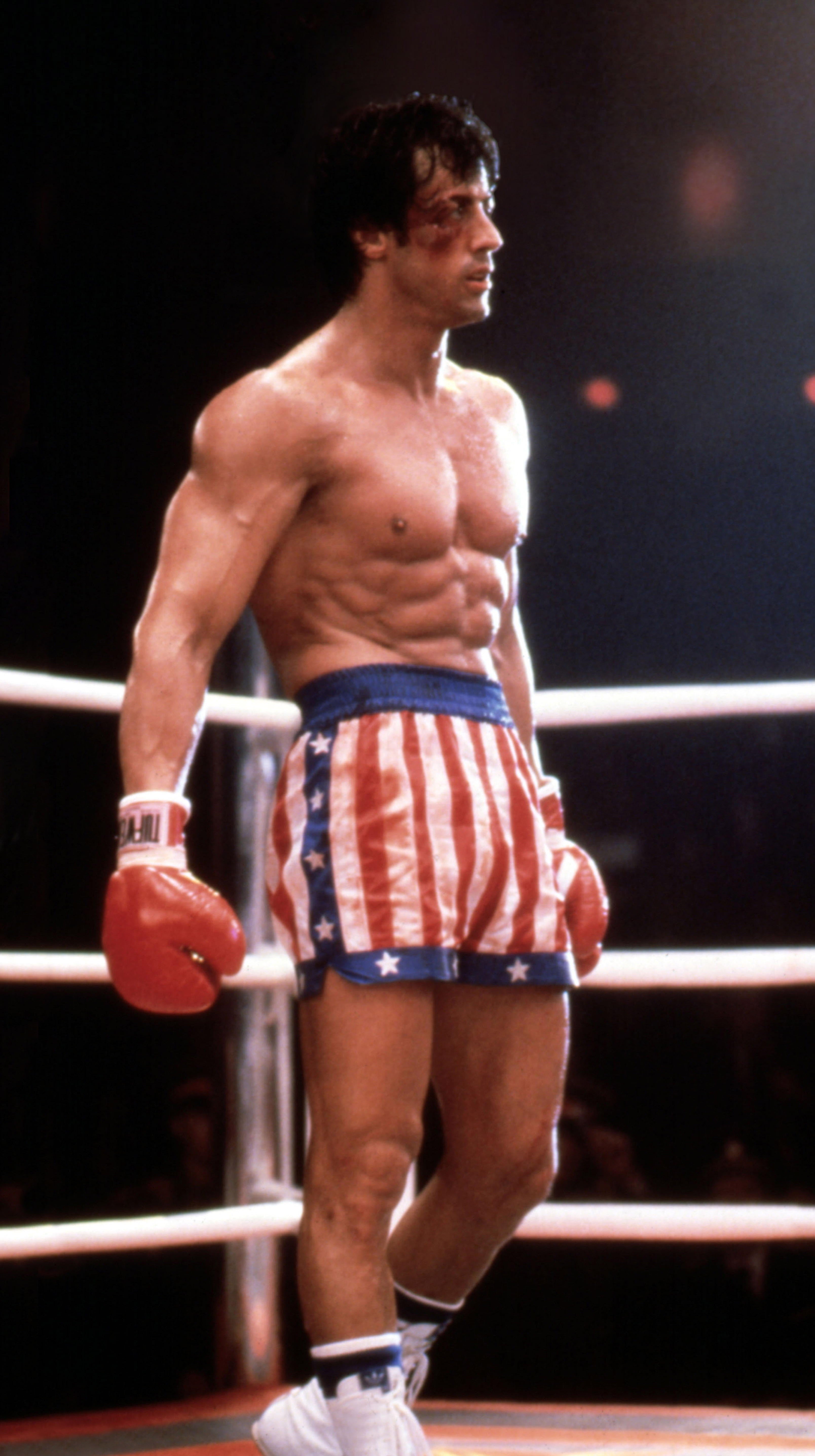 Rocky IV Stars And Stripes Boxing Trunks – Sly Stallone Shop