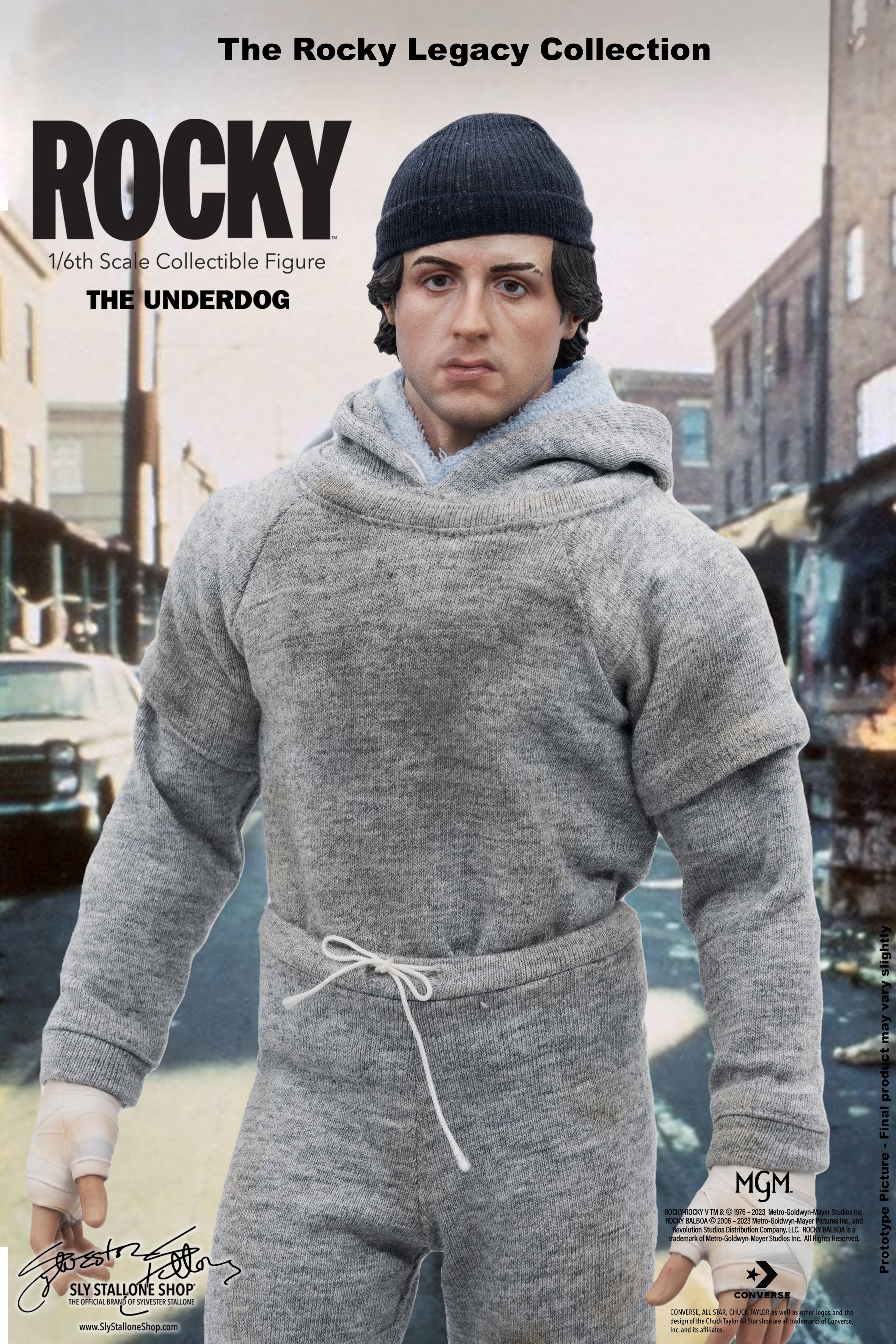 Rocky "The Underdog" Standard Edition Sixth Scale Action Figure-PRE ORDER