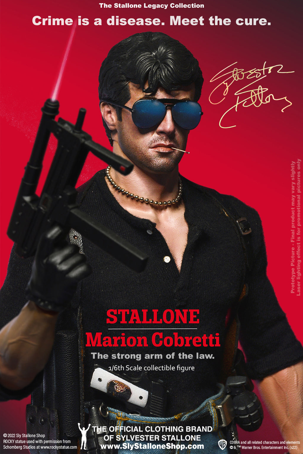 Cobra, Marion Cobretti Sixth Scale Figure; PRE ORDER