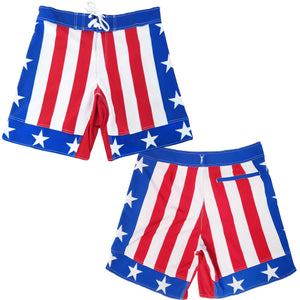 Rocky III Stars And Stripes Board Shorts
