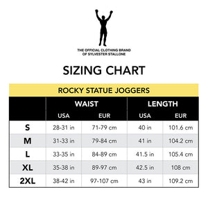 Rocky Statue Grunge Navy Tie Dye Sweatpants