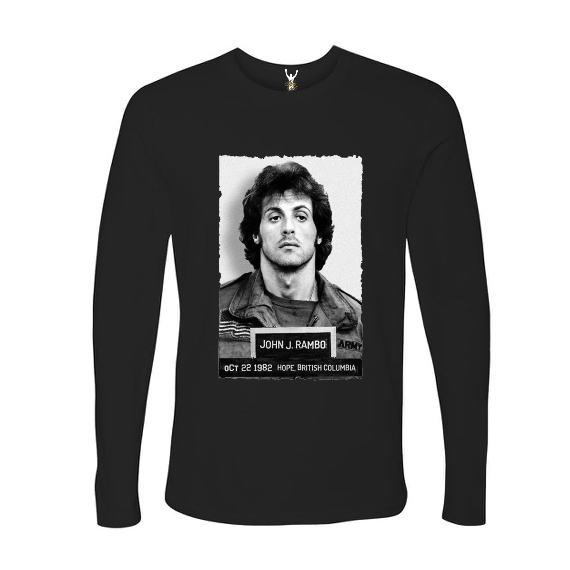 John Rambo Mugshot long sleeves