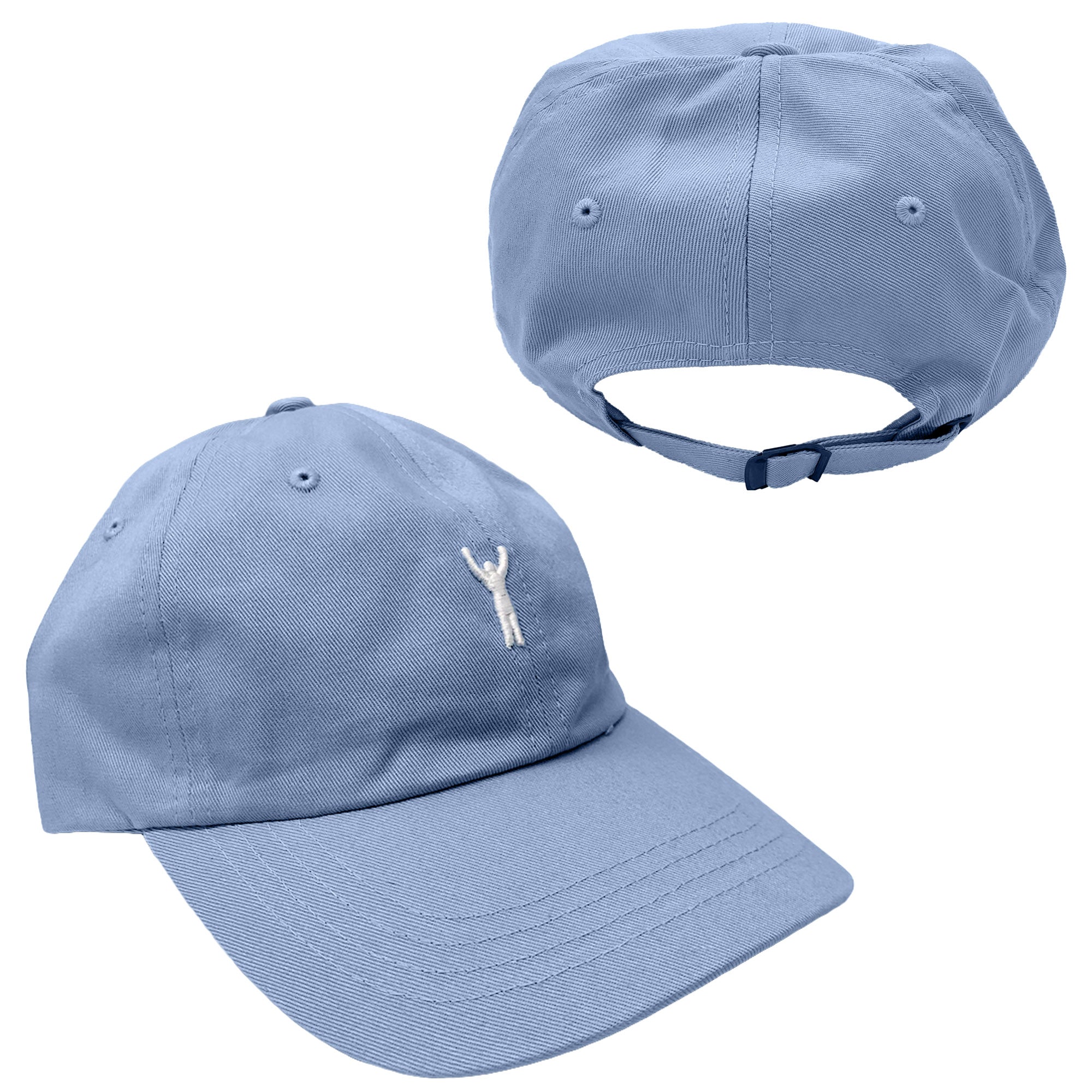 Rocky Statue Dad Hat Light Blue
