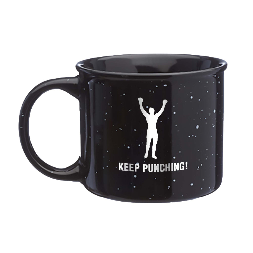 KEEP PUNCHING! Ceramic Coffee Mug