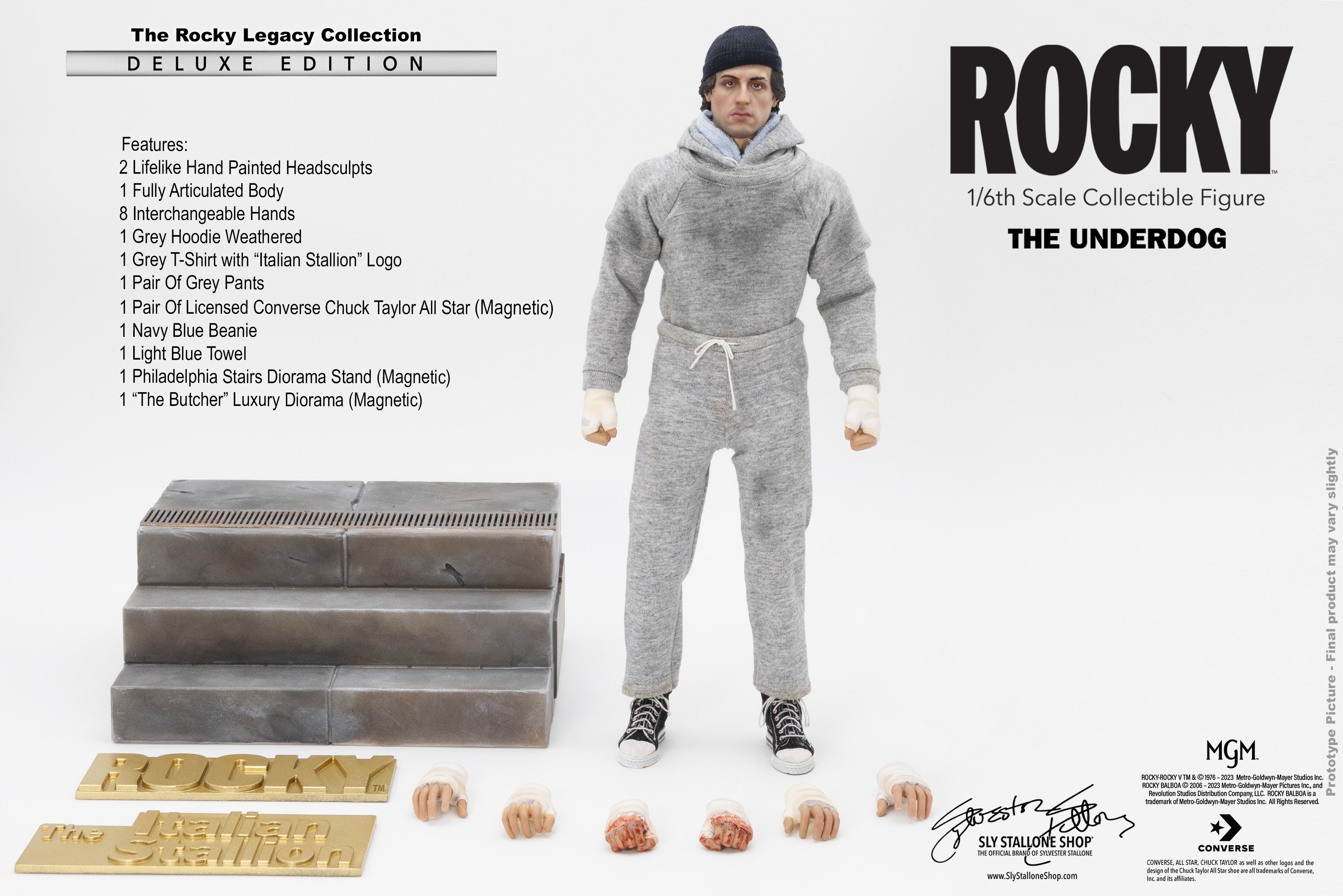 ROCKY "The Underdog" Deluxe Edition Sixth Scale Action Figure PRE ORDER