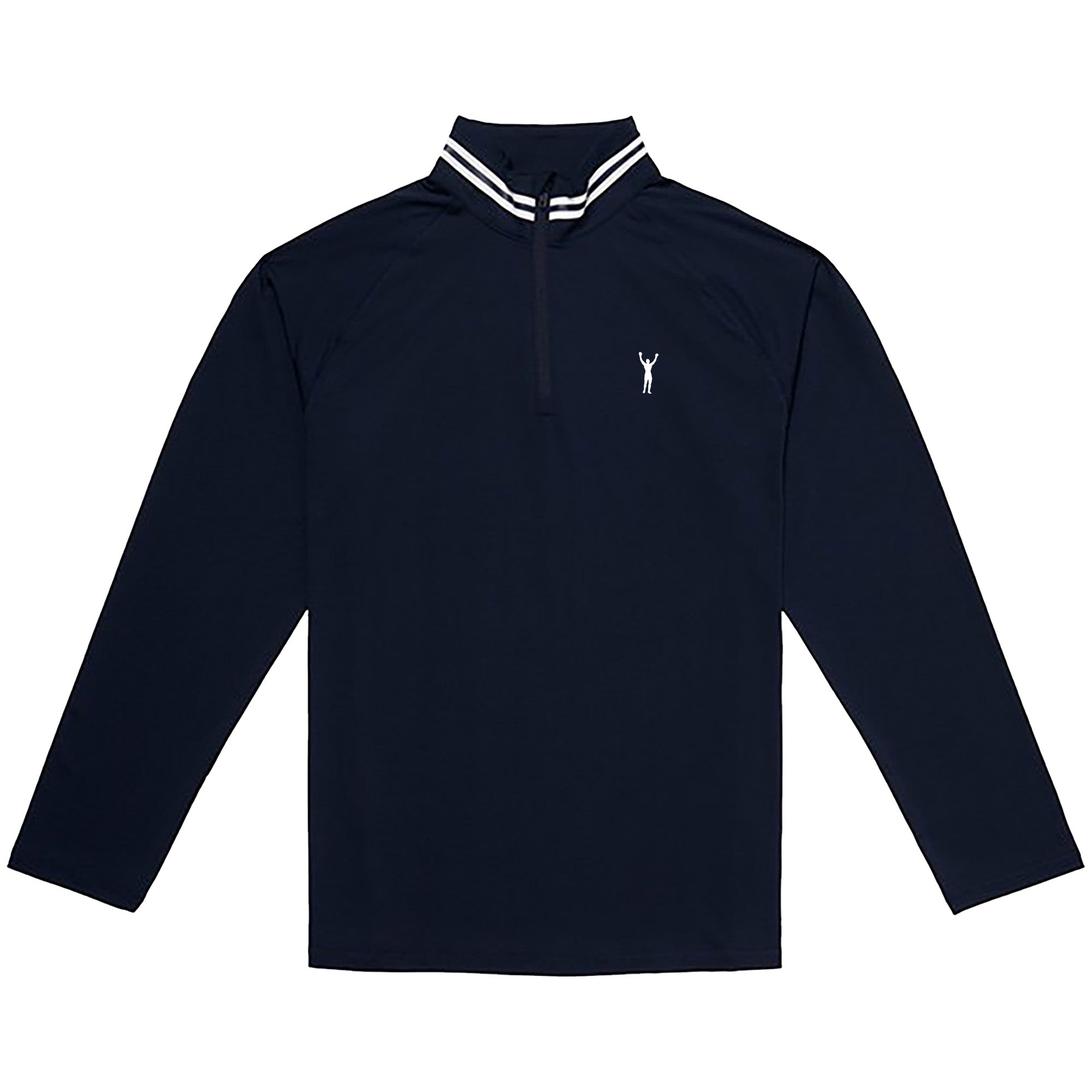 Rocky Statue Navy Quarter Zip Up