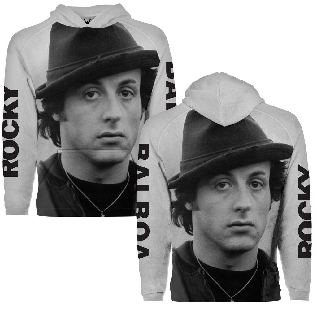 Rocky Fedora Sublimation Pullover Hoodie