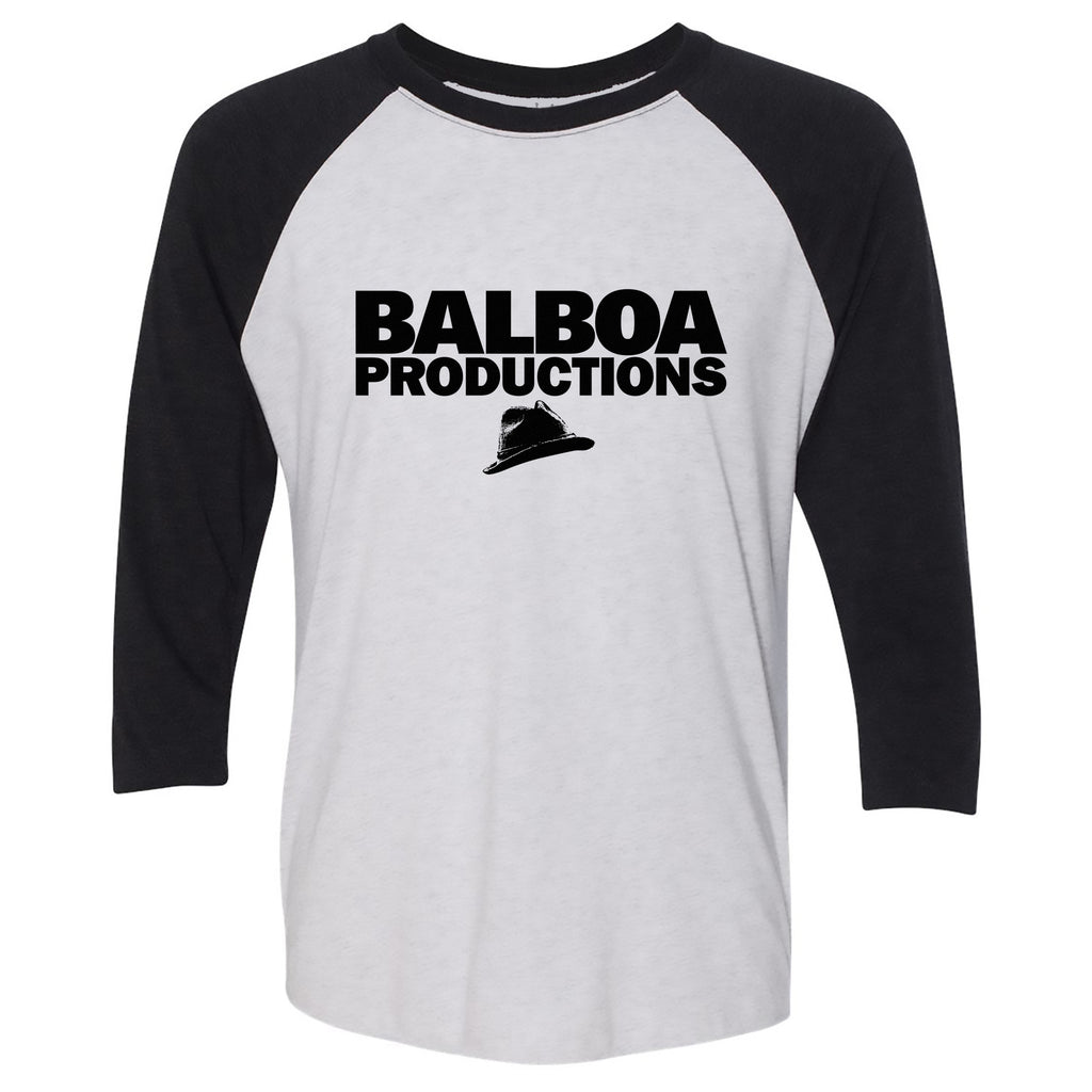 Balboa Productions Fedora Baseball Tee
