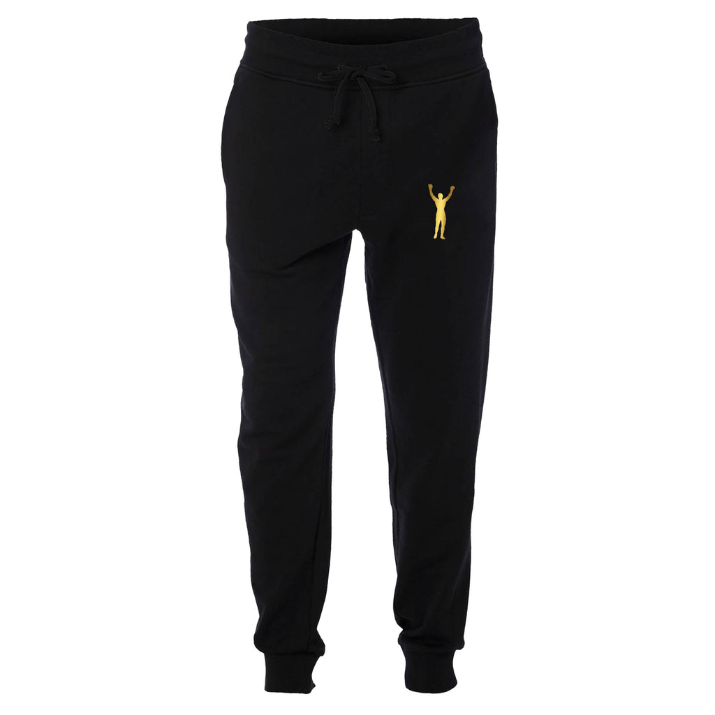 Rocky Statue Metallic Gold Jogger Sweatpants