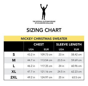 Mickey Green Christmas Sweater
