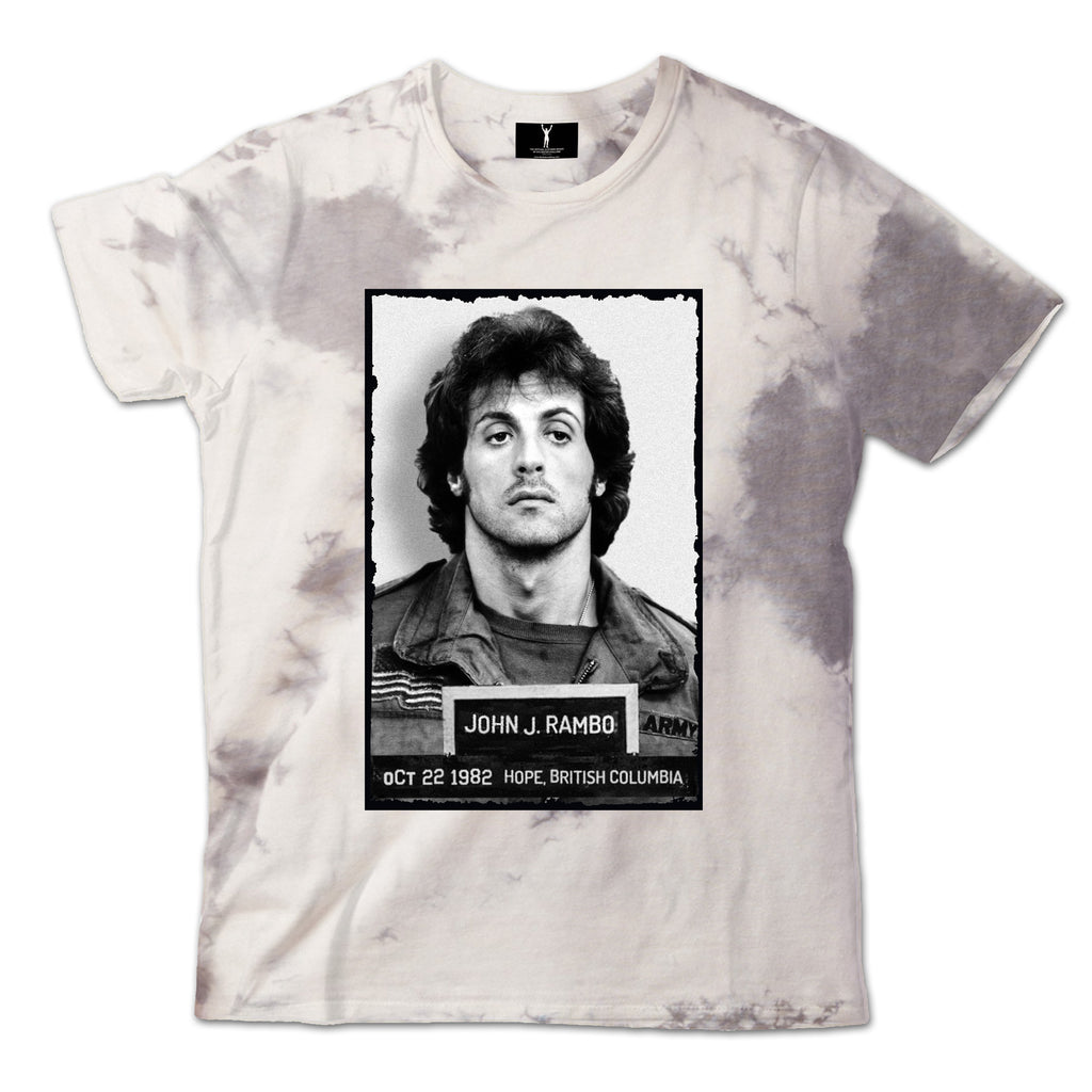 John Rambo Tie-Dye Mugshot Tee