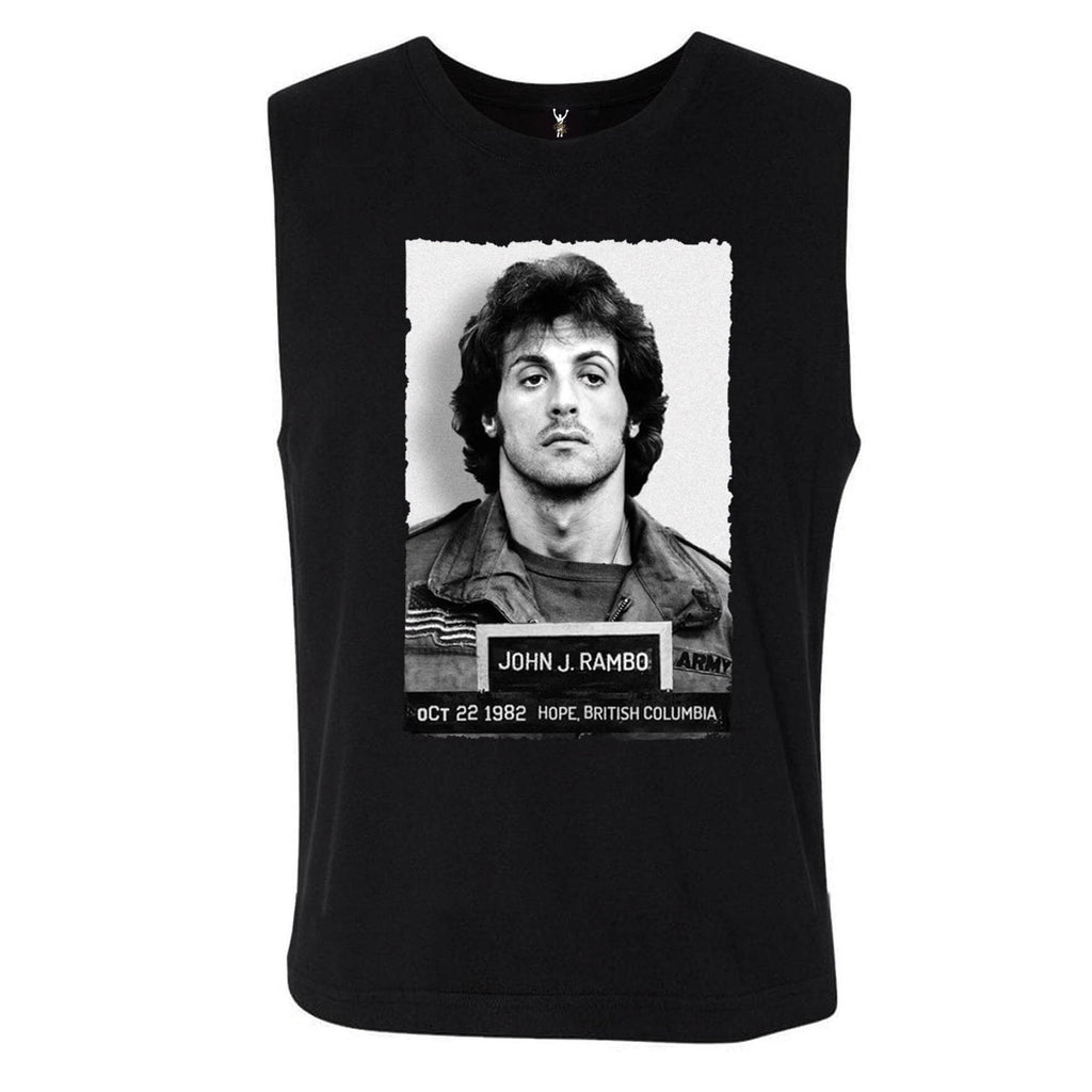 John Rambo Mugshot Sleeveless Tee